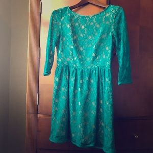 Turquoise French Connection Dress